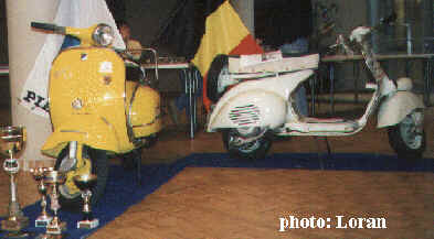 Vespa 1962 et 1954